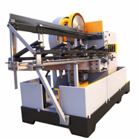 Machine à rouler les fils à froid semi-automatique pour boulons en acier inoxydable, 40-50 pièces/min, haute productivité, durable, pour la métallurgie des métaux
