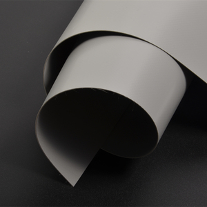 Bâche en Pvc 1000D gris Semi-brillant de 25oz de bonne qualité pour tentes et camions - Product Image 4