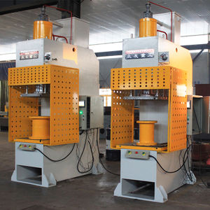 Hydraulic Press Safety Cage - Vertical Sliding Guard — ATS Machine