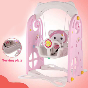 Marco ligero puede <span class=keywords><strong>ser</strong></span> equipado con de la placa de la cena de los niños de juguete de interior Swing - Product Image 2