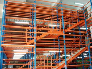 Công nghiệp "I" Cấu trúc thép lửng Kệ hệ thống đa cấp nền tảng tầng có thể điều chỉnh kho <span class=keywords><strong>Rack</strong></span> cho lưu trữ - Product Image 5