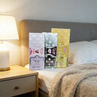 Pochette en aluminium imprimée sur mesure, scellée sur 3 côtés, pour serviettes hygiéniques, couches et papier toilette, anti-fuite et anionique