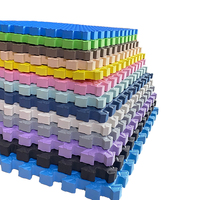 Ensemble de sol de gymnastique Tapis de sol en mousse souple EVA Tapis de protection pour le jeu au sol Tapis d'exercice pour le sport Piscine Fitness à domicile