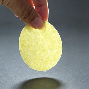OEM Y482 Disques de coton motif perle Centella Asiatica 45g, sans peluches, jetables, pour démaquillage, substrat cosmétique - Product Image 3