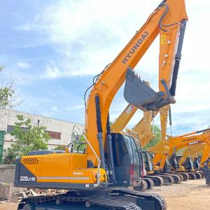 รถขุดมือสอง Hyundai Re220LC-9s รถตักดินแบบตีนตะขาบ Hyundai 220LC-9S 220-9S 220-9 220 215 225 อุปกรณ์ก่อสร้าง - Product Image 1