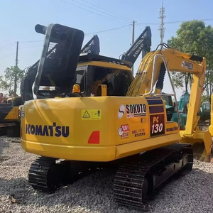 Komatsu เครื่องขุดไฮดรอลิก13Ton PC130-8มือสองของญี่ปุ่นสำหรับงานหนัก - Product Image 1