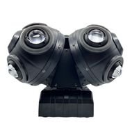 12*10W LED RGBW Projecteurs à tête mobile laser rotatifs colorés à faisceau vibrant, contrôle DMX512, pour discothèques, KTV et soirées
