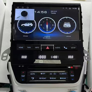 สำหรับ Toyota Land Cruiser 16-20 หน้าจอสัมผัส แยกหน้าจอ ระบบนำทาง Android Auto สเตอริโอติดตั้งบนแผงหน้าปัด ชุดแต่งรถยนต์ - Product Image 3