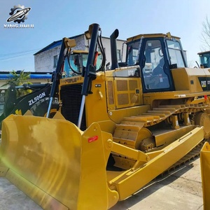 Bulldozer sur chenilles Caterpillar D7G d'occasion, 20 tonnes, capacité de la benne de 5 m³, marque japonaise d'origine, bulldozer moyen avec ripper, bon état - Product Image 3