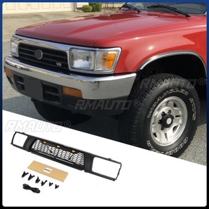 กระจังหน้ารถยนต์ กระจังหน้าทรงสปอร์ต สำหรับ Toyota 4Runner ปี 1992-1995 ชุดแต่งรถยนต์ อุปกรณ์ตกแต่งรถยนต์ - Product Image 4