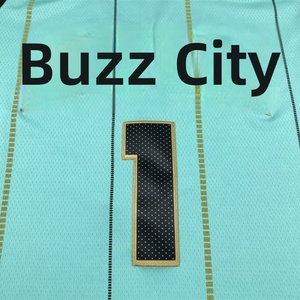 <span class=keywords><strong>Maillot</strong></span> de basket-<span class=keywords><strong>ball</strong></span> Hornets, broderie de l'équipe, n° 1 <span class=keywords><strong>LaMelo</strong></span> <span class=keywords><strong>Ball</strong></span>, vert clair, sans manches, polyester et bambou, nouveau style - Product Image 4