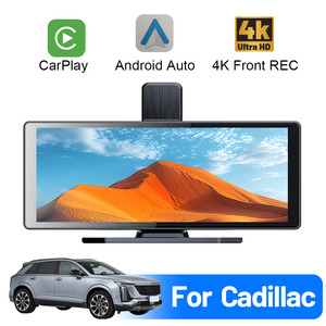 Wireless Apple CarPlay <strong>Android</strong> Auto 10.26" Portable Car Screen 4K Front 1080P Rear Dash <strong>Cam</strong> Link Bluetooth FM Radio for Honda - Product Image 1