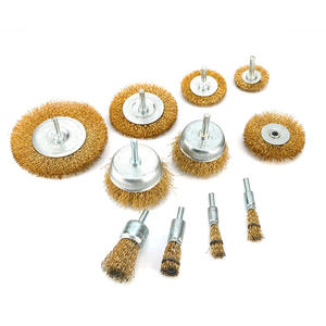 Custom-Made T-Shaped Tapped Handle Wire <b>Brush</b> 6mm Handle with Steel Grinding Head for Rust Removal and Cleaning - Product Image 4