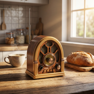 <span class=keywords><strong>Radio</strong></span> rétro vintage NS-7228BT NNS avec haut-parleur, Bluetooth, USB, TF, FM, AM, SW, <span class=keywords><strong>radio</strong></span> de bureau portable décorative - Product Image 1