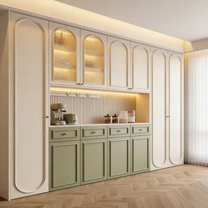 <span class=keywords><strong>Muebles</strong></span> <span class=keywords><strong>de</strong></span> Madera <span class=keywords><strong>de</strong></span> Estilo Moderno para <span class=keywords><strong>Cocina</strong></span> y Sala <span class=keywords><strong>de</strong></span> Estar, Gabinetes para Vino Ecológicos e Impermeables - Product Image 1