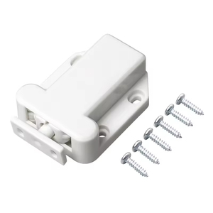 Butée de porte de coccinelle autobloquante invisible Rebondisseur de porte d'armoire en zinc ignifuge avec rebondissement en plastique - Product Image 5
