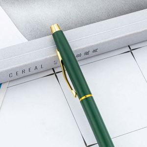 Stylo publicitaire promotionnel en métal minimaliste de 1,0 mm avec logo personnalisé, idéal pour les hôtels et les cadeaux d'entreprise (vente en gros) - Product Image 2
