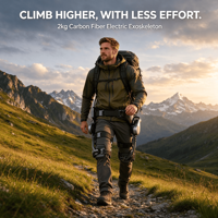 Exosquelette alimenté par l'IA, robot électrique ultraléger de 2 kg pour la marche, la randonnée et l'alpinisme en extérieur