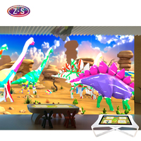 Solution de projection à prix de gros, dessin interactif en réalité augmentée, projecteur mural interactif, jeux de peinture, table tactile pour enfants