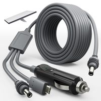 Cable de Alimentación CC Starlink Mini de 100W 12-24V USB-C, Cobre Puro Niquelado 3 en 1, 2/3/5M para RV, Camión, Barco, Fuente de Alimentación para Vehículos