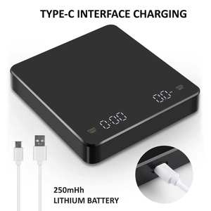 <span class=keywords><strong>Balance</strong></span> <span class=keywords><strong>de</strong></span> <span class=keywords><strong>cuisine</strong></span> électronique chronométrée 3 kg en ABS, <span class=keywords><strong>balance</strong></span> alimentaire pour <span class=keywords><strong>boulanger</strong></span>, <span class=keywords><strong>balance</strong></span> à café, mesure du poids, pile, 0,1 g, <span class=keywords><strong>balance</strong></span> italienne manuelle - Product Image 3