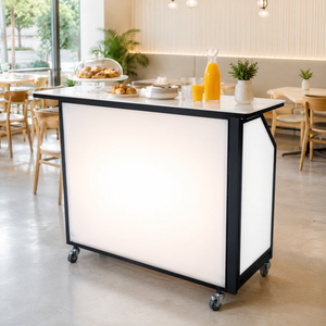 Popular white color LED <b>bar</b> <b>table</b> Portable white LED <b>bar</b> <b>table</b> White color LED lighting <b>bar</b> <b>table</b> - Product Image 4