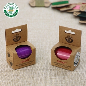 M40(0.45มม.) nanmei ด้ายโพลีเอสเตอร์เคลือบแวกซ์80ม./ม้วนด้ายเครื่องประดับแบบแฮนด์เมด - Product Image 3