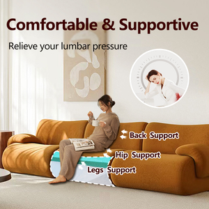 Canapé modulaire sectionnel incurvé, ensemble de canapés compressés, meubles de salon, canapé d'angle emballé sous vide, canapé compressé pour canapé en boîte - Product Image 3