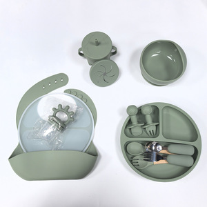 ชุดอาหาร<span class=keywords><strong>เด็ก</strong></span>แรกเกิด เกรดอาหาร ชุดจานชามสำหรับเด็ก ที่ป้อนอาหาร<span class=keywords><strong>เด็ก</strong></span> จานเด็ก ชุดอาหาร<span class=keywords><strong>เด็ก</strong></span> ซิลิโคน - Product Image 3