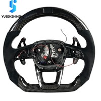 Volant de voiture en cuir personnalisé pour Audi A3 8P A5 A6 C6 Q5 B8 A7 C8 B9 S5 B8.5 A4 RS6 SQ5 S5 TT MK3 RS7 A8L D4 RS5 8Y SQ8 8V