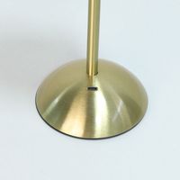 Lampe de table d'ambiance moderne et minimaliste, rechargeable USB, style nordique, pour mariage, avec contrôle tactile, veilleuse géométrique en métal et tissu