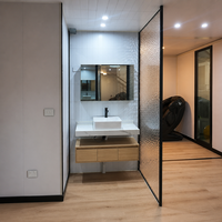 Maisonnette préfabriquée modulaire de 20 pieds avec salle de bain pour suite d'hôtes ou studio de jardin