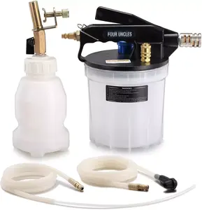 Kit de purga de freno de vacío de 2L con extractor de líquido de frenos de 2l y botella de recarga de 1l