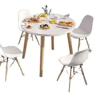 esstisch holz faltbare Suppliers-Stable Space Saving Dining Table Movable Foldable White Cheap Dining Table Tray