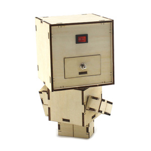 Kits de robotique, modèle de robot en bois à assembler, enseignement éducatif STEM, projet de bricolage scientifique pour les étudiants - Product Image 5