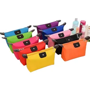 Wholesale cosmetic bag gift pouch custom print cheap small makeup bag promotion