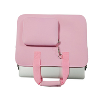 Prix d'usine en gros, logo personnalisé, housse d'ordinateur portable durable, portable, imperméable, 13'', 14'', 15.6'', sac d'ordinateur portable en néoprène pour femmes
