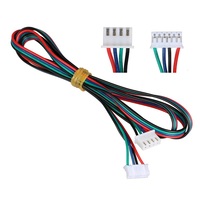 Konektor Komputer Berinsulasi PTFE Female+Male 2-10P Plug 10-30cm Kabel Wire Harness