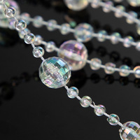 Chaîne de perles en acrylique pour rideau de perles, accessoires de rideau de perles, décoration de plafond pour scène de mariage