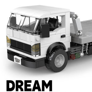 PB PB8836 Nuevo Remolque de Plataforma Portacontenedores, Modelo de Coche Educativo, Bloques de Construcción de Ladrillos para Ensamblar, Juguete de Coche para Niños, Regalo - Product Image 3