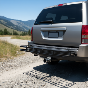 Portaequipajes trasero de acero con enganche de 2 pulgadas para SUV, camionetas y automóviles. - Product Image 2