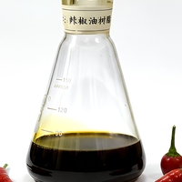 Extrait de piment pur en oléorésine de capsicum de qualité supérieure, matière première liquide aromatisante alimentaire