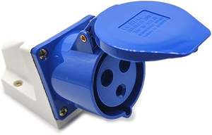 กล่องจ่ายไฟอุตสาหกรรม GIET 380/220V กันน้ำ 3 ขั้ว 16A พร้อมปลั๊กและเต้ารับ 3 ขั้ว มาตรฐาน IP67 - Product Image 5