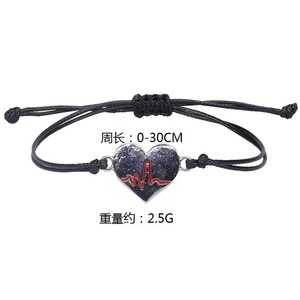 New Nurse <strong>Teacher's</strong> Day Greetings Greetings <strong>Bracelet</strong> Commemorative Nurse Ecg <strong>Bracelet</strong> Stethoscope Braided <strong>Bracelet</strong> - Product Image 4