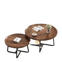Table basse relevable moderne couleur noyer avec hauteur réglable, structure en fer pliable et plateau en bois, mobilier de salon