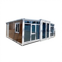 Maison extensible 2 chambres Tiny House sur roues Luxe 20 40 pieds Maisons préfabriquées pliables en conteneurs 3 chambres Maison Tiny House à vendre
