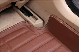 Alfombrillas de Coche de Lujo 5D Personalizadas al por Mayor, Juego Completo Antideslizante y Ecológico en Color Beige, Compatibles con Ford F150, Ram 1500 y <span class=keywords><strong>Toyota</strong></span> <span class=keywords><strong>RAV4</strong></span> - Product Image 3