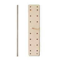 Julyfit Personnalisé Multi-taille Fitness Escalade Panneau perforé Core Musculation Murs d'escalade d'intérieur en bois