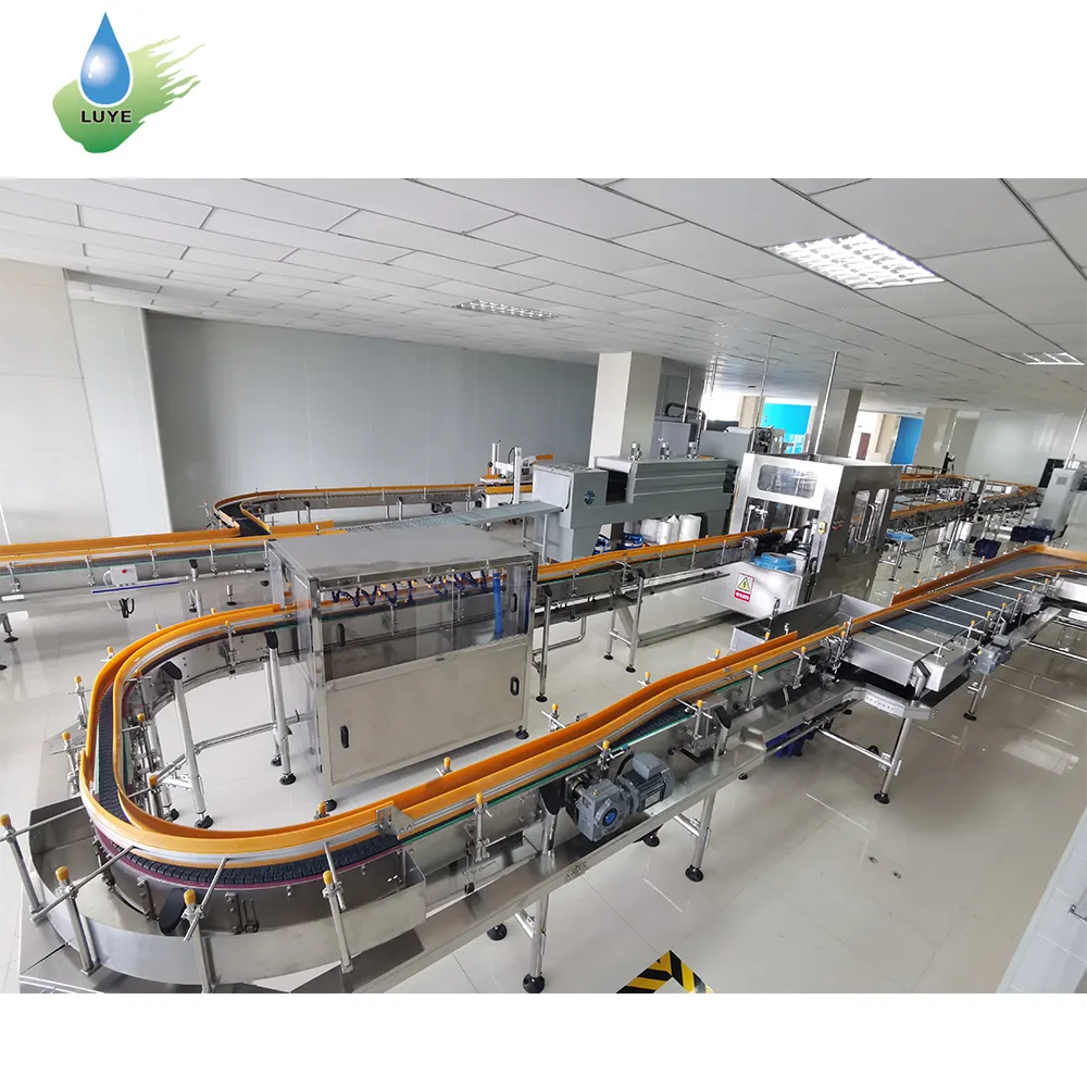 Fabrieksprijs Kleine Complete Machine Bottelen Vullen Afdekkende Productielijn Mineraalwater Productielijn