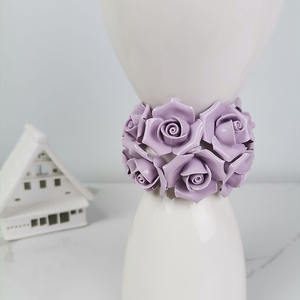 Arreglo de flores de alta calidad <span class=keywords><strong>2023</strong></span>, jarrones de ramo de flores con incrustaciones para flores, decoración del hogar - Product Image 4